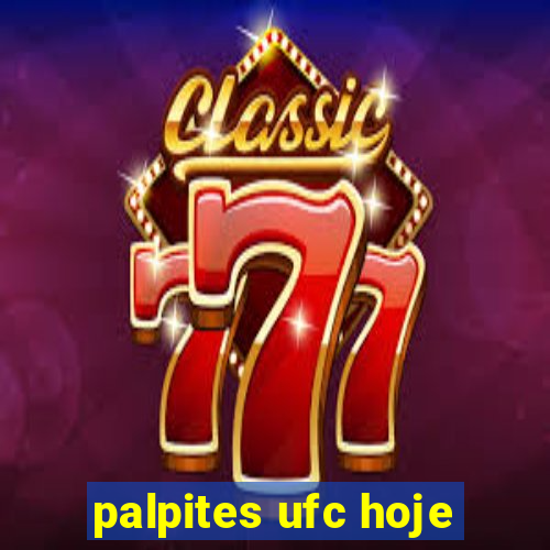 palpites ufc hoje